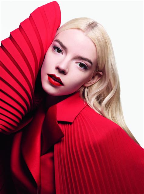 anna dior|Dior Names Anya Taylor.